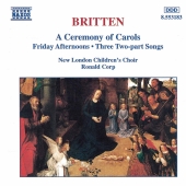 Album artwork for Britten: A Ceremony of Carols, etc / Ronald Corp
