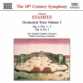 Album artwork for STAMITZ - ORCHESTRAL TRIOS, VOLUME 1