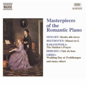 Album artwork for MASTERPIECES OF THE ROMANTIC PIANO