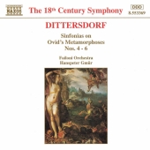 Album artwork for DITTERSDORF : SINFONIAS ON OVID 4-6