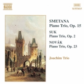 Album artwork for SMETANA SUK NOVAK; PIANO TRIOS