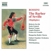 Album artwork for Rossini: The Barber of Seville (highlights)