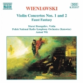 Album artwork for Wieniawski: Violin Concertos 1 2 / Bisengaliev Wit