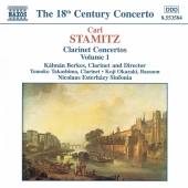 Album artwork for STAMITZ: CLARINET CONCERTOS VOL. 1