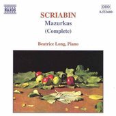 Album artwork for Scriabin: MAZURKAS (COMPLETE)