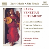 Album artwork for Early Venetian Lute Music - Dalza, et al / Wilson,