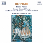 Album artwork for Respighi: Piano Music / Konstantin Scherbakov