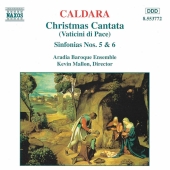 Album artwork for Caldara: Christmas Cantata, Sinfonias 5 & 6