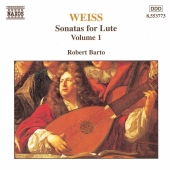Album artwork for Weiss: Sonatas for Lute Vol. 1
