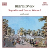 Album artwork for Beethoven - bagatellles and dances vol 2