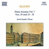 Album artwork for Haydn: Piano Sonatas Vol. 7 - Nos. 29, 33-35