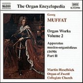 Album artwork for MUFFAT - ORGAN WORKS, VOL. 2