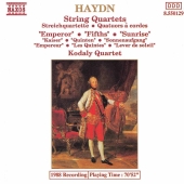 Album artwork for Haydn: String Quartets / Kodaly Quartet