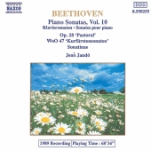 Album artwork for Beethoven: PIANO SONATAS VOL. 10