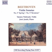 Album artwork for Beethoven: Violin Sonatas nos. 5 & 9 