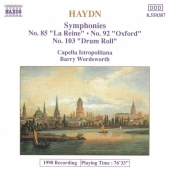 Album artwork for Haydn: Symphonies Nos. 85, 92, 103