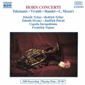 Album artwork for Horn Concertos: Telmann, Vivaldi, Handel, L. Mozar