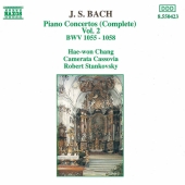 Album artwork for Bach: Piano Concertos - Vol. 2 BWV 1055-1058