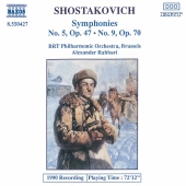 Album artwork for SHOSHTAKOVICH SYMPHONIES NO.5 OP.47 & NO 9.OP 70