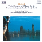 Album artwork for ELGAR: Violin Concerto / Cockaigne Overture