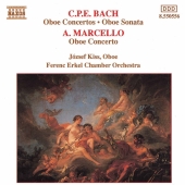 Album artwork for C.P.E. Bach, A. Marcello: Oboe Concertos / Kiss