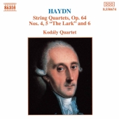 Album artwork for Haydn: String Quartets op. 64, nos. 4-6