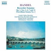 Album artwork for Handel: Recorder Sonatas (Czidra)