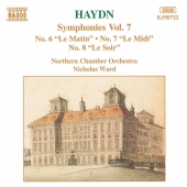 Album artwork for Haydn: Symphonies Vol. 7 - Nos. 6-8 (Ward)