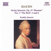Album artwork for Haydn: String Quartets op. 33, nos. 3, 4, 6