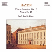 Album artwork for Haydn: Piano Sonatas - Vol. 2, Nos. 42-47 (Jando)