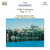 Album artwork for C. Stamitz: CELLO CONCERTOS 1-3