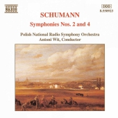 Album artwork for Schumann : Symphonies 2 & 4