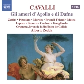 Album artwork for CAVALLI: GLI AMORI D'APOLLO E DI DAFNE