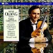Album artwork for Violin Concertos by Milhaud, Martin, Barber / Oldi