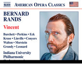 Album artwork for Bernard Rands: Vincent