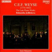 Album artwork for WEYSE: THE LATE PIANO WORKS