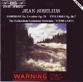 Album artwork for Sibelius: Symphony No. 1, Finlandia (Jarvi)