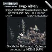 Album artwork for HUGO ALFVÉN : SYMPHONY NO. 1