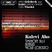 Album artwork for Aho: Symphony No. 1, Hiljaisuus, Violin Concerto