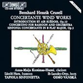 Album artwork for Crusell - Concertante Wind Works