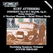 Album artwork for Atterberg: Symphony No. 6 (Hirokami)