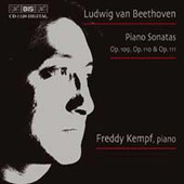 Album artwork for Beethoven: Piano Sonatas Op. 109-111