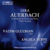 Album artwork for Auerbach: 24 Preludes for Violin and Piano