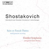 Album artwork for SHOSTAKOVICH: SUITE ON FINNISH THEMES