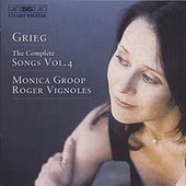 Album artwork for GRIEG: THE COMPLETE SONGS, VOL. 4