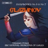 Album artwork for GLAZUNOV: SYMPHONIES NOS.5 & 7