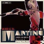 Album artwork for MARTINU: STRING QUARTETS NOS.3, 4 & 5