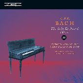 Album artwork for CPE Bach: Solo Keyboard Music Vol. 18 (Spanyi)