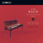 Album artwork for CPE Bach: Solo Keyboard Music Vol. 19