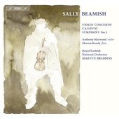 Album artwork for SALLY BEAMISH: VIOLIN CONCERTO, SYMPHONY NO. 1